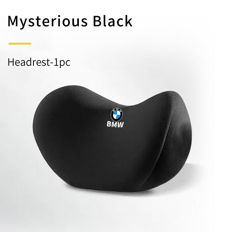 BAGI7 2026 Car Sticker Car Styling Seat Neck Pillow Waist Pad Headrest Lumbar Backrest For BMW X1 X2 X3 X4 X5 X6 X7 G20 G30 6GT E46 E9