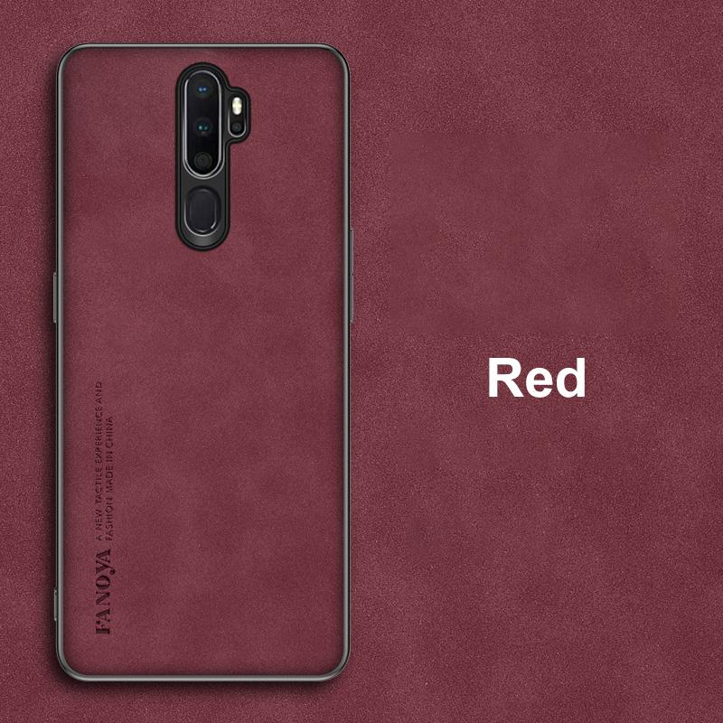 Роскошный чехол из искусственной кожи для OPPO A5 A9 2020, деловой матовый силиконовый защитный чехол для телефона OPPO A5 2020 A11 A11X Coque