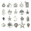 5/10pcs/bag Special-Shaped Alloy Pendant DIY Bracelet Necklace Earrings Jewelry Accessories