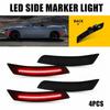 4PCS LED Side Marker Lights Front Rear For Chevy Camaro LS LT SS ZL1 2016-