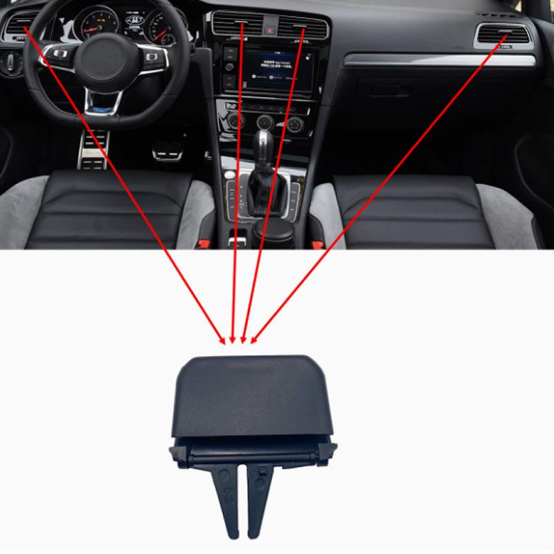 For VW Golf 7 7.5 GTI 2013- Car Front Dashboard Air Conditioner Outlet A/C Air Conditioning Vents Tab Clip Pick