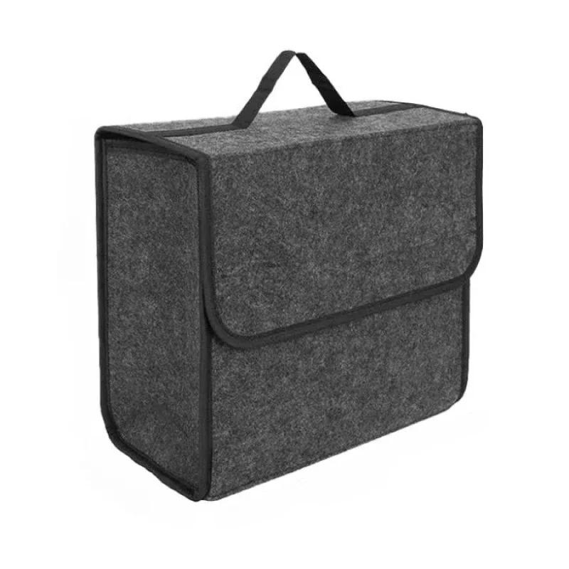 Автомобильный органайзер для сумок, складной автомобильный ящик для хранения, нескользящий огнестойкий органайзер для багажника автомобиля