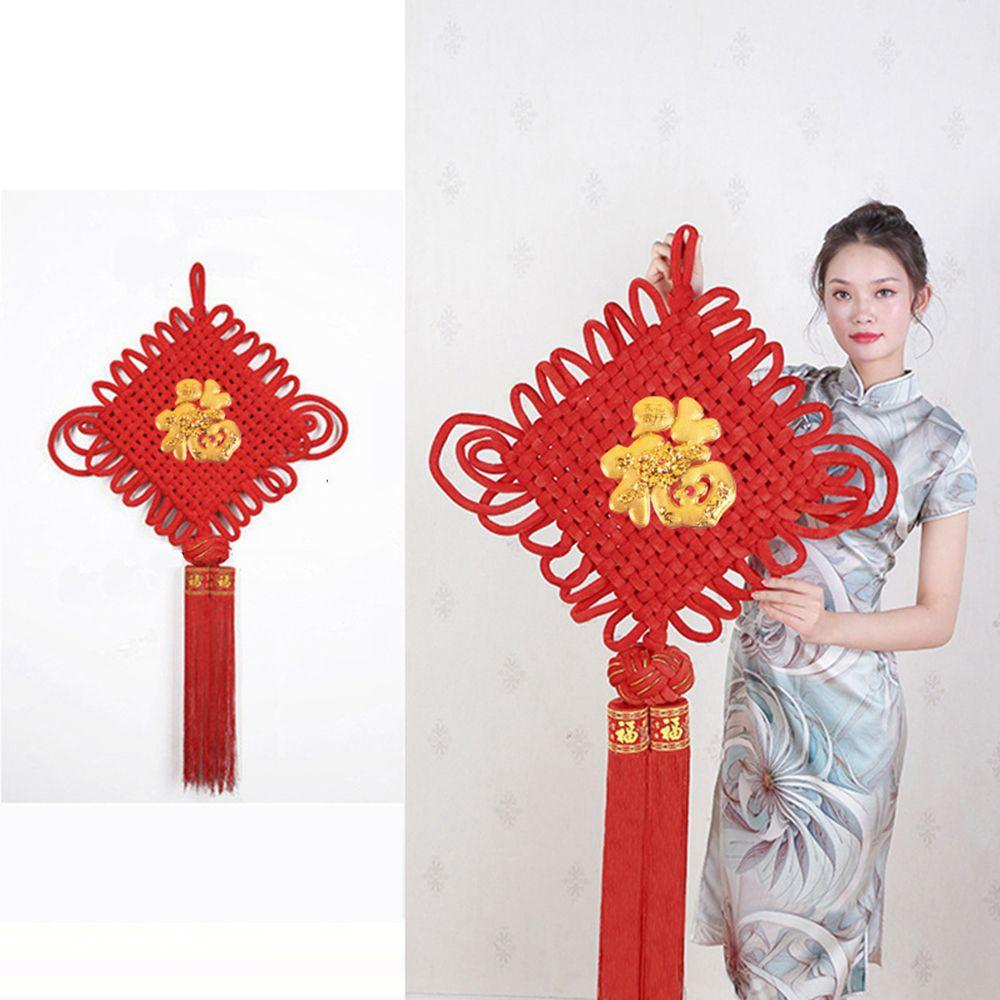 Hanging Decoration Red Chinese Knot New Year Decor Room Wall Ornament Spring Festival Pendants