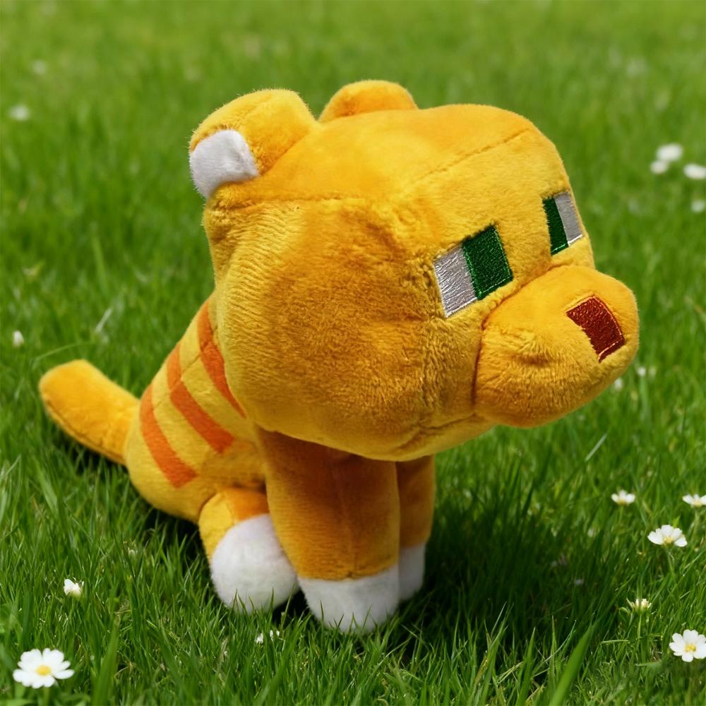 Плюшевая игрушка Леопардовая кошка Мультяшный персонаж Мягкая игрушка Плюшевая подушка Мягкая и уютная плюшевая игрушка Подарок на день рождения ребенка