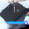 2 шт. 42x38 см DIY наклейки для автомобиля солнцезащитные козырьки защита от солнца оконная крышка черный солнцезащитный козырек из ПВХ боковое окно щиток с небольшими отверстиями