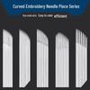 17-Needle Curved Blades & 15-Needle Double Row for Microblading Eyebrows and Manual Shading.