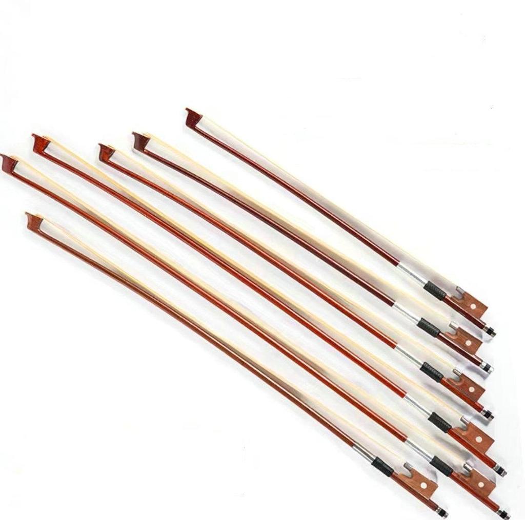 Прямая смычок для практики игры на скрипке с прочным волосом