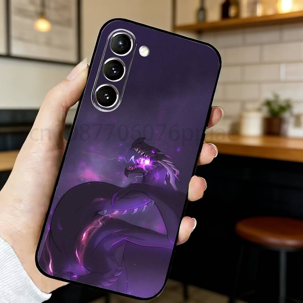Чехол для телефона 'Крылья Огня' с изображением дракона для Samsung S20,21,21,22,23,24,25,26 plus,ultra Силиконовый Чехол