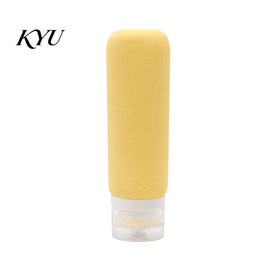 Empty Cosmetic Bottles 1/4Pcs Silicone Travel Bottle for Toiletries, Leak Proof Size Container, Food Grade Refillable Squeeze Bottle, Essentials