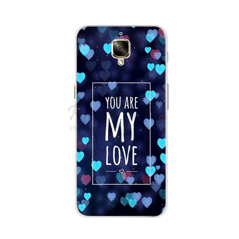 For OnePlus 3t Case Oneplus 3 Back Cover Ultra Thin Silicone Cartoon For Oneplus 3T Cover One Plus 3 Three Phone case Soft Coque