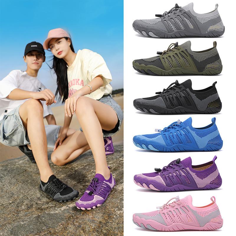 Outdoor creek shoes men's and women's fitness sports beach wading hiking fishing rafting climbing shoes casual shoes