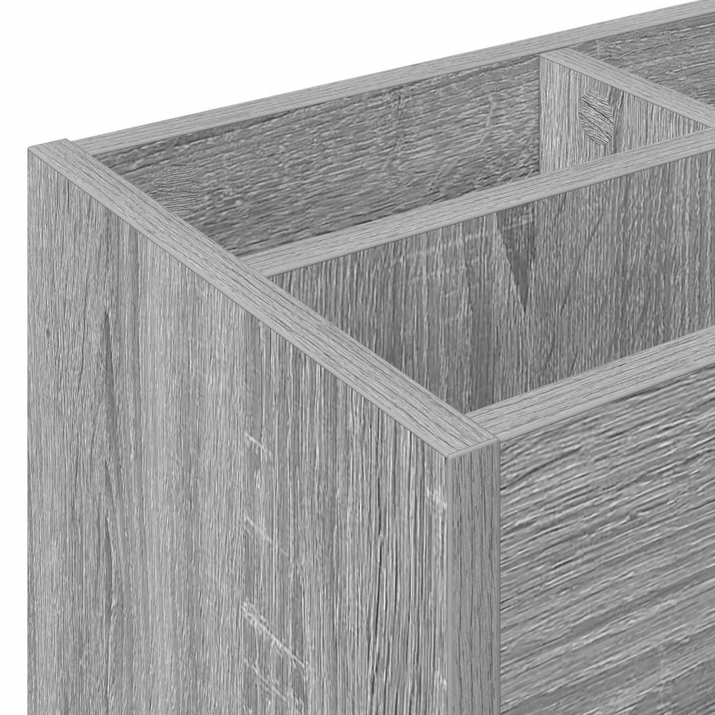 Umbrella Stand Grey Sonoma 65 x 24 x 50 cm Engineered Wood