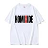 Футболка унисекс с рисунком рэпера Homixide