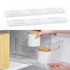 2Pcs Drawer Storage Box Sliding Rail Self-adhesive Quiet Dresser Wardrobe Kitchen