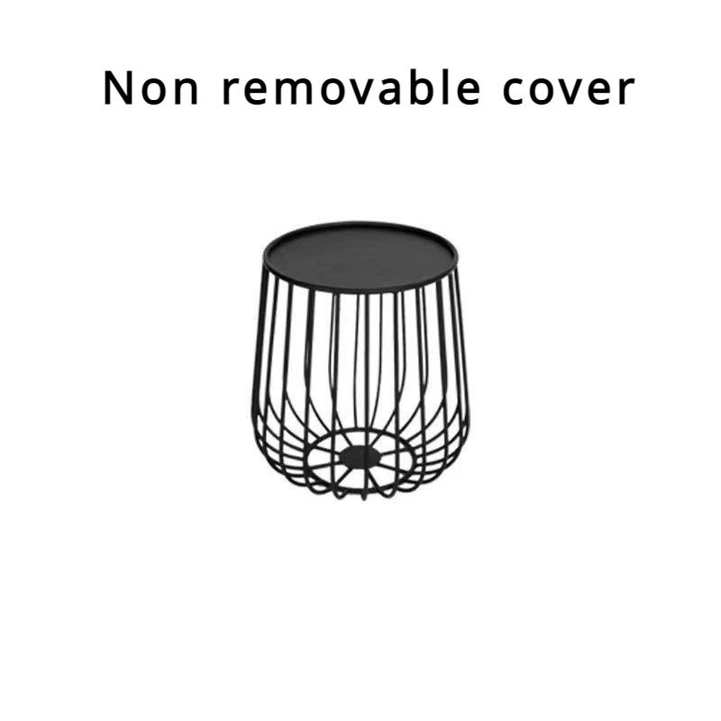 Журнальный столик из скандинавского железа, простой современный круглый журнальный столик для гостиной, креативный журнальный столик в индустриальном стиле