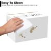 Cotton Pads Storage Box Wood Tampon Container Cotton Swab Holder Cosmetic Organizer Case with Lid Bathroom Organizer Dispenser