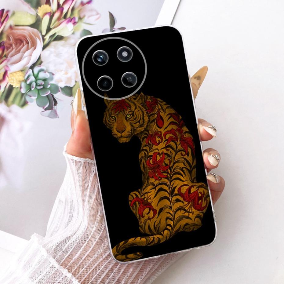 Модный крутой чехол для Realme 11 4G RMX3636, мягкий силиконовый ТПУ задняя крышка для чехлов телефона Realme11 4G