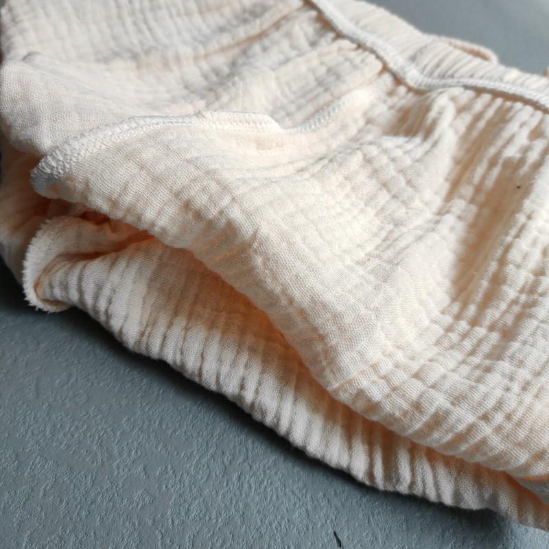 Детские брюки из хлопка и льна, мягкие брюки, повседневные длинные брюки для мальчиков и девочек