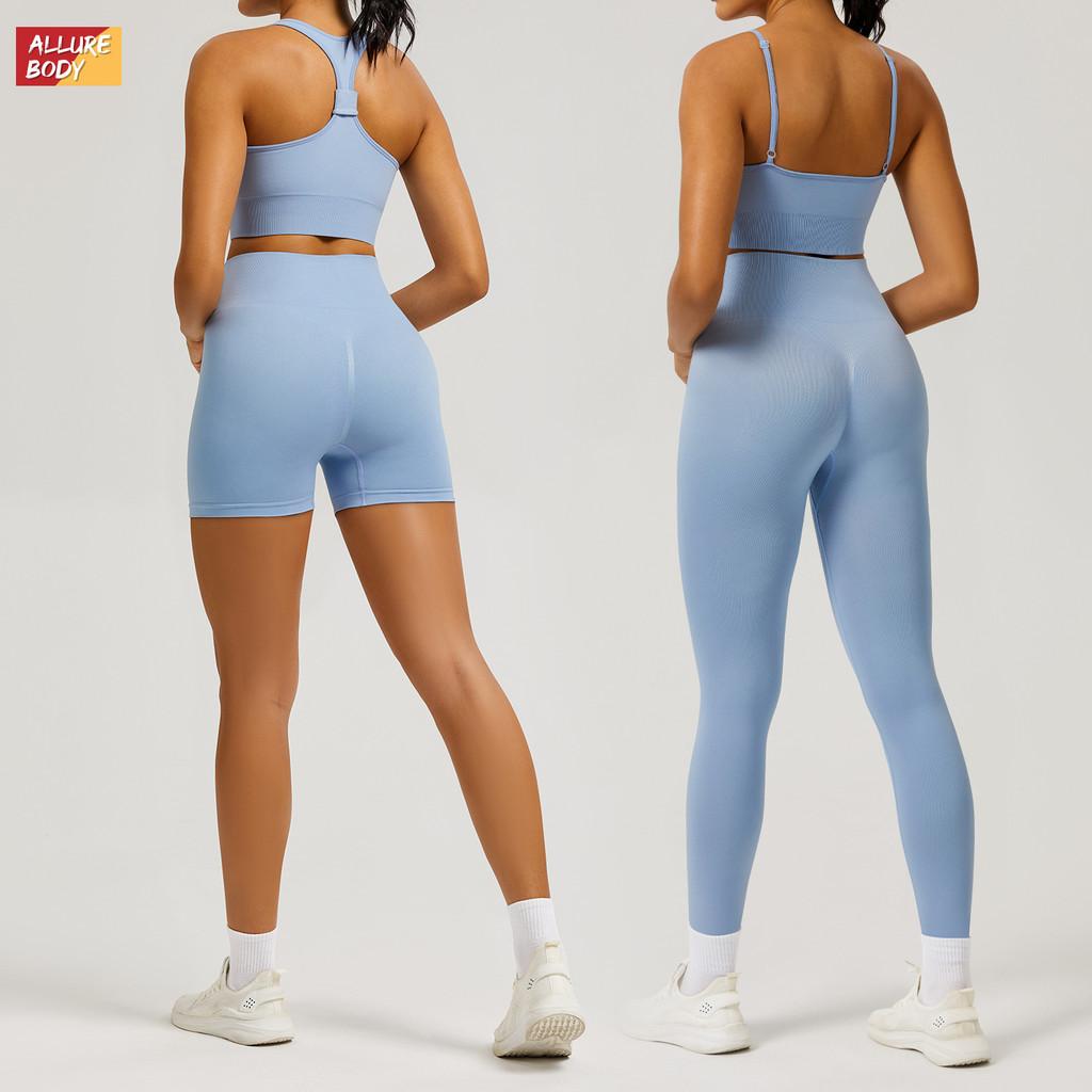 Seamless Yoga Set With Quick Dry Fabric For Women Fitness And Workout Enthusiasts