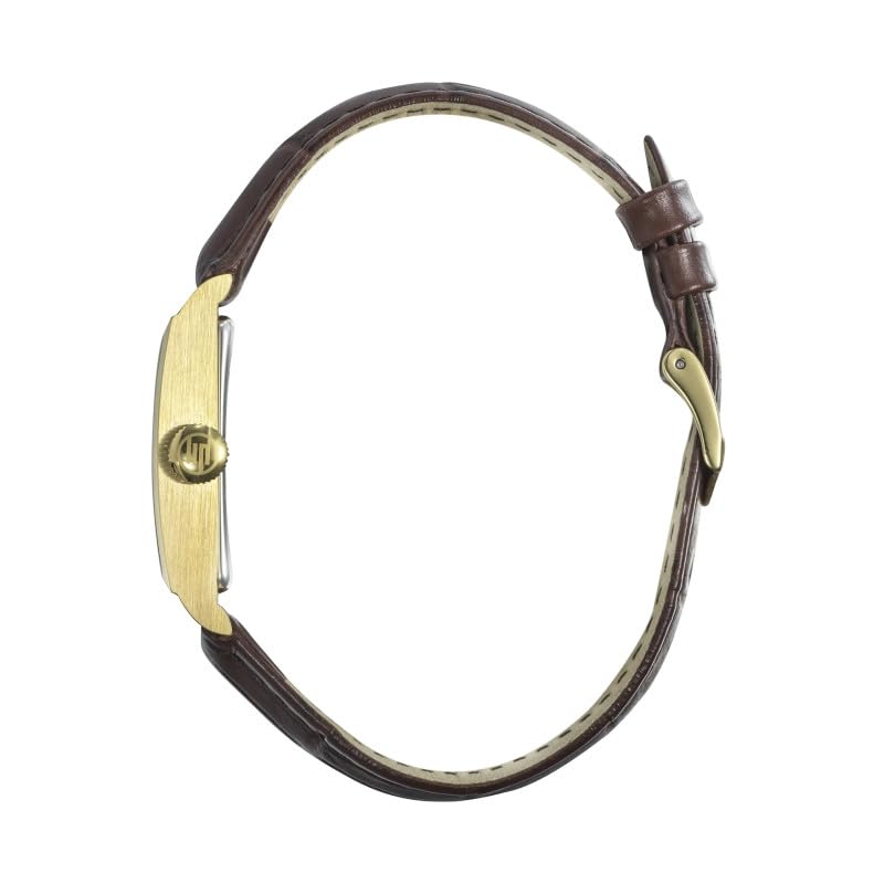 LIP T18 Churchill Cow Leather Watch 671933 Men Unisex Brown