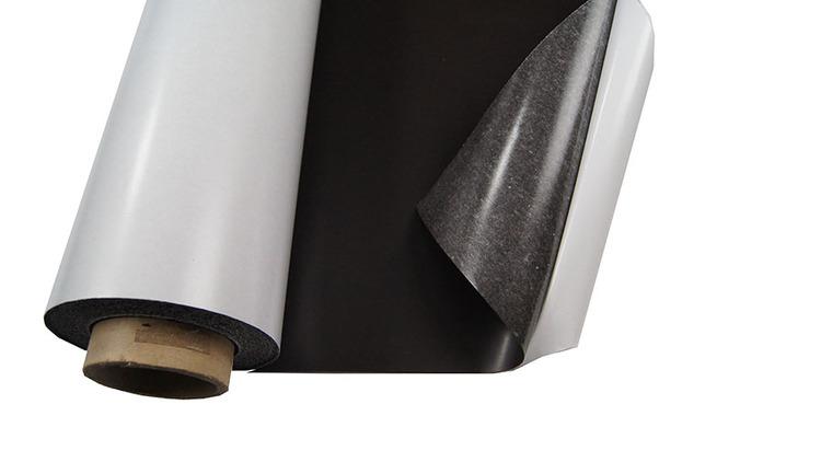 Anisotropic magnetic foil with strong adhesive - 0.4 mm thick