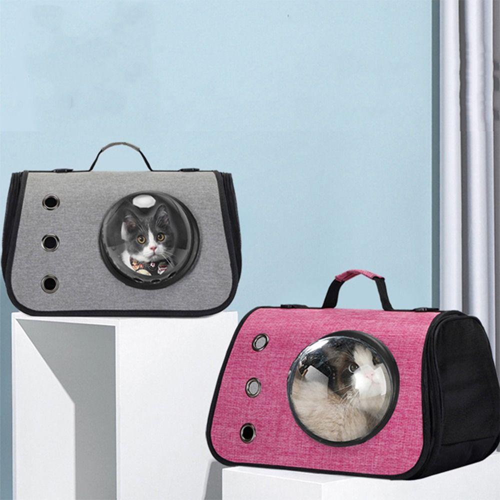 Large Capacity Travel Puppy Bags Breathable Cat Carrying Bag Durable Pet Handheld Bag  Pet Supplies