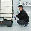 Клапан-бабочка для IBC-контейнера, 2 дюйма, крупная резьба, для перекачки жидкостей