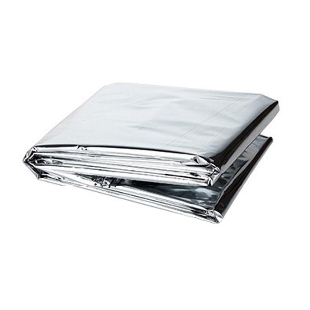 130x210cm Gigantic Space Blanket Emergency Supplies Waterproof Blankets Foil Mylar Thermal Blanket  for Hiking Marathons