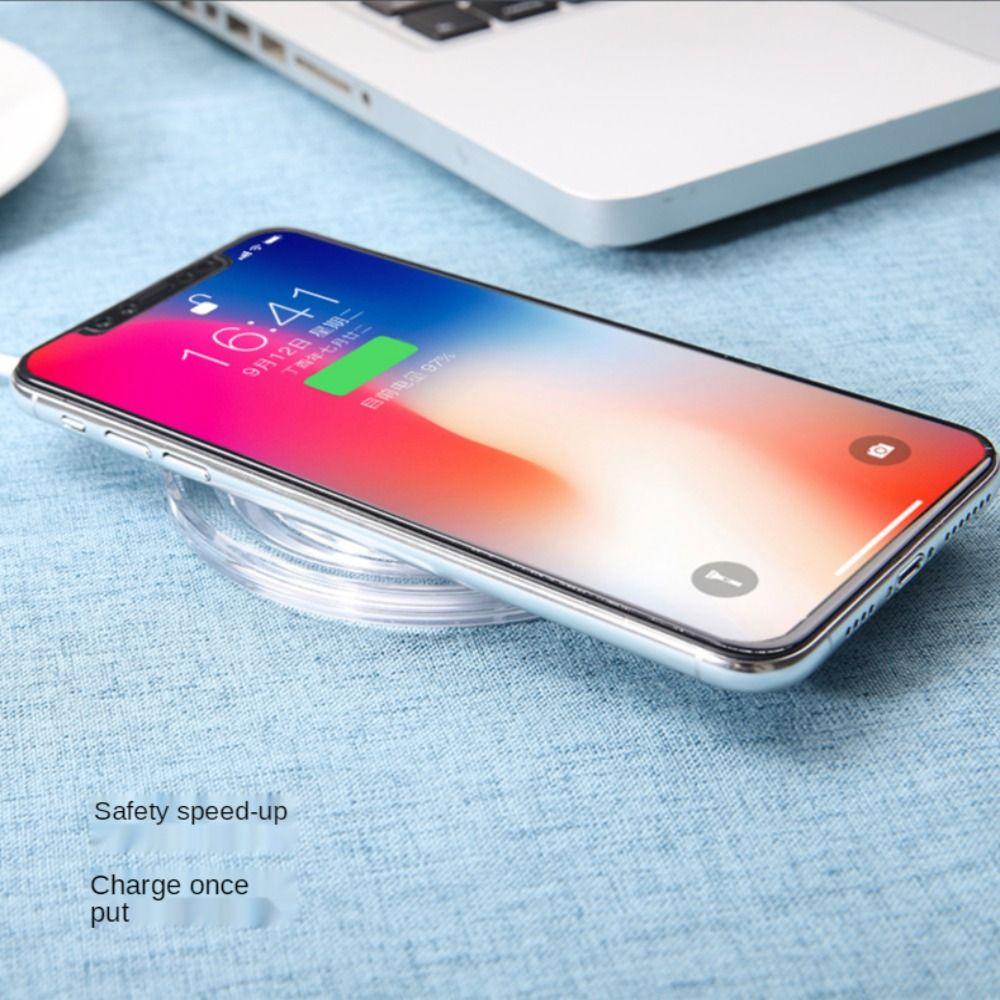 disk Phone Accessories Fast Charging Adapter Quick Charge Power Charger Module Pad Wireless Charger