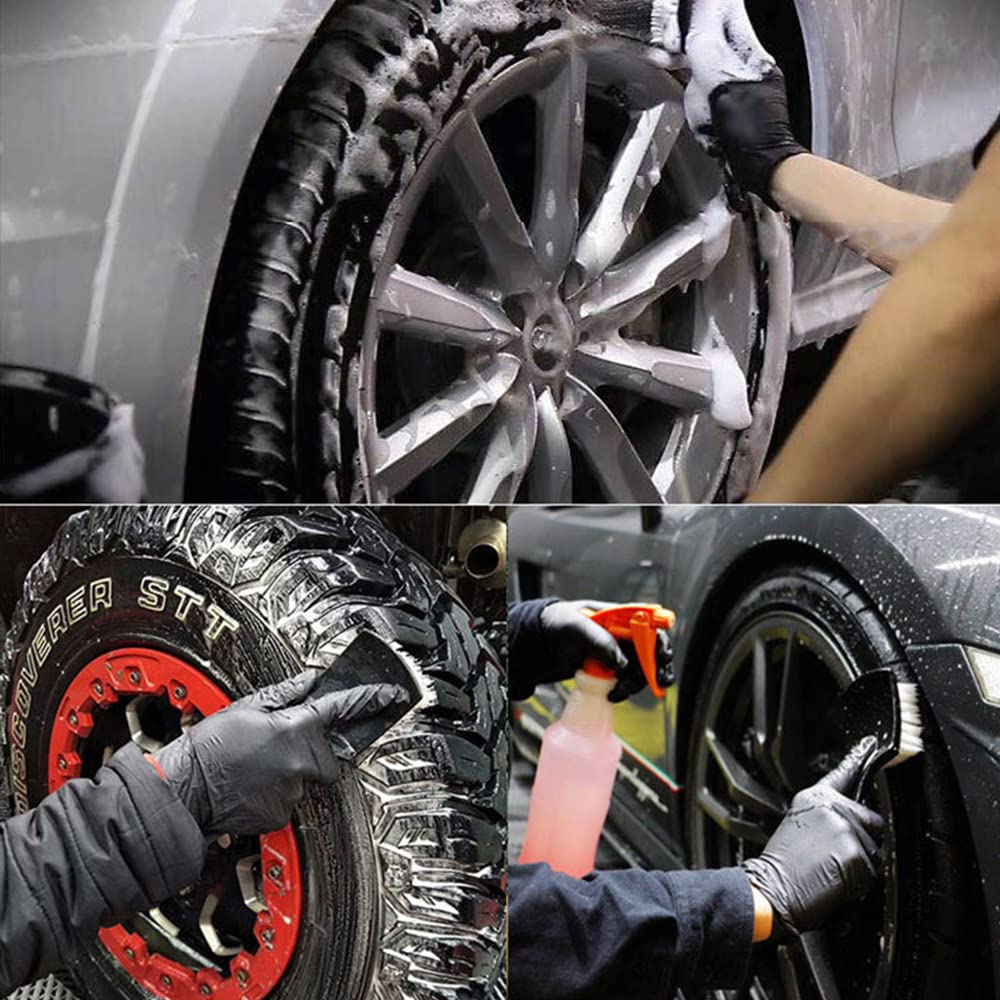 YFFSFDC Автомойка для и Зазор Также можно использовать для Мотоцикла и Комнаты Инструмент для чистки щетины Щетка, Колеса, Шины, Чистка, Чистка, Щетка,