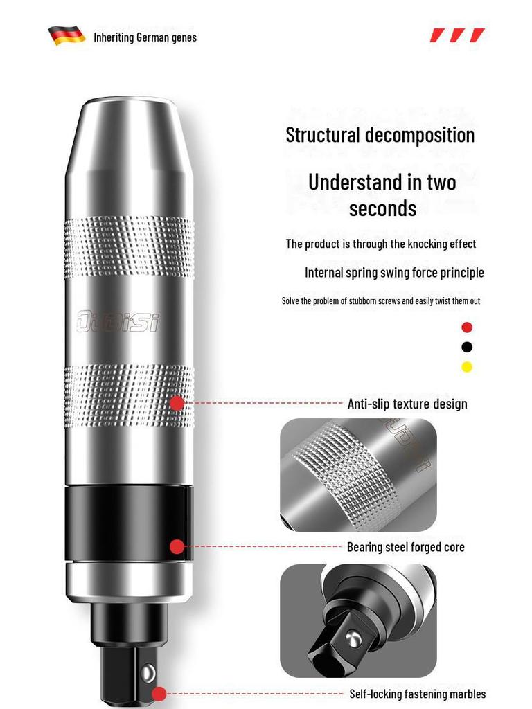 Набор ударных отверток для ржавых винтов с втулками