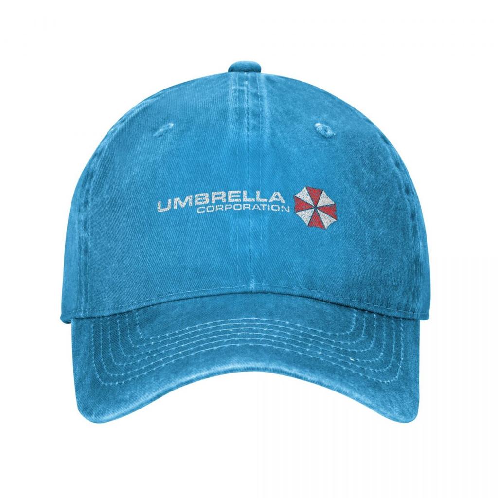 Resident Umbrella Corp Eviled Baseball Caps Casual Distressed Denim Game Snapback Hat Unisex Outdoor Workouts Hats Cap