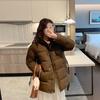Зимняя новая талия съемный пояс тонкая маленькая хлопковая одежда утолщенная теплая пуховая хлопковая одежда