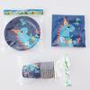 21PC Dinosaur Birthday Party Set Tableware Decorations Paper Plate& Cup Favours Child Kid Party Supplies