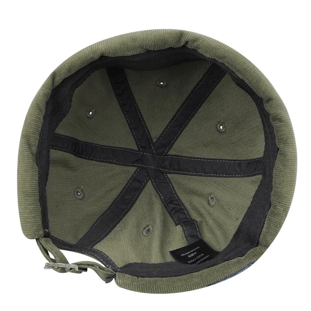 Croogo Рулон Маленькое Лицо Круглые Часы Однотонная Стильная Шапка Кепка, Без Полей, Хлопок, Панама, Эффект, Форма, Кепка, Весна, Осень, Зима, Цвет, Уникальный,