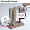 Hydraulic Automatic Door Pivot Hinges Soft Close Spring Invisible Door Hinges  Hidden Installation