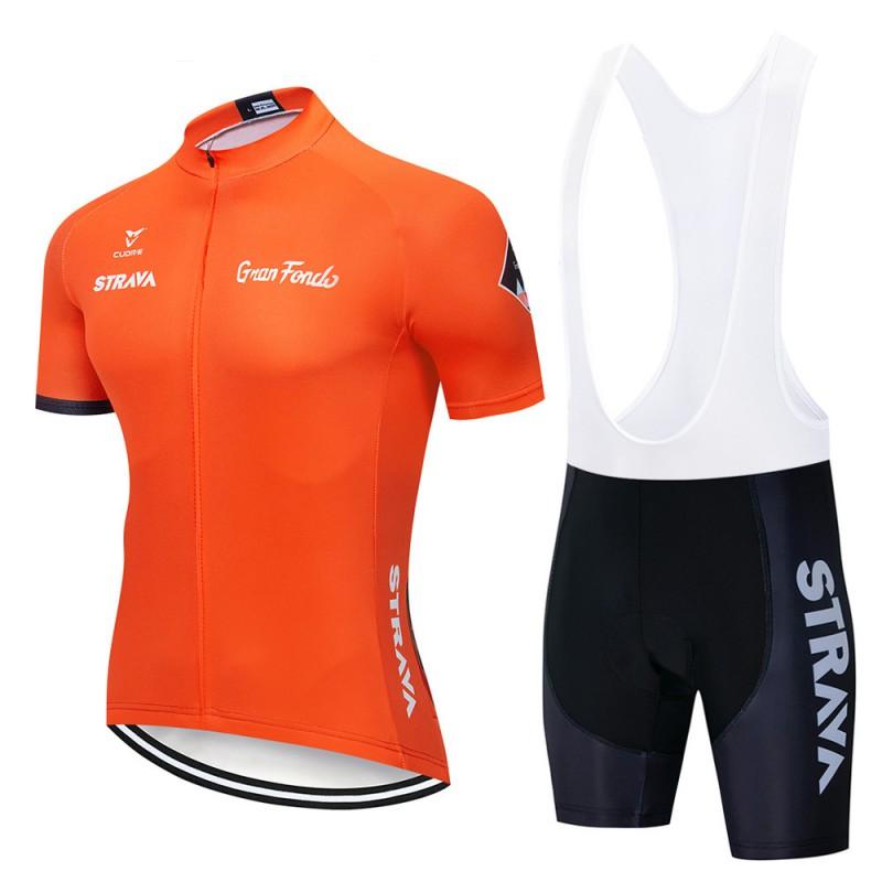 20 Styles Strava Cycling Jersey Set Breathable Quick-Dry Bike Shorts Road Mountain Biking Unisex