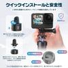 Ulanzi 3113 Telescopic Release Tripod for GoPro Action Cameras Hero Go-Quick 1.4m Tripod/Quick (GoPro 11/10/9/8/7/Max/Fusion/Action/Insta360)