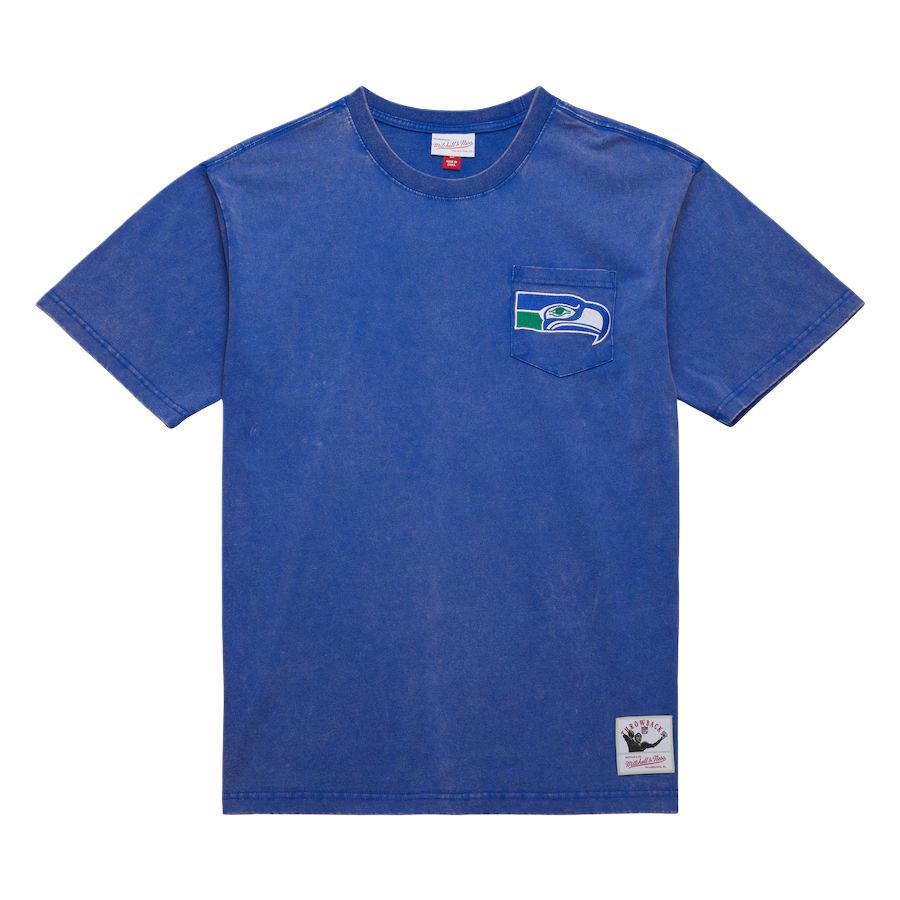 Мужская футболка Mitchell & Ness x NFL Королевский синий FC8057-SSEROYA