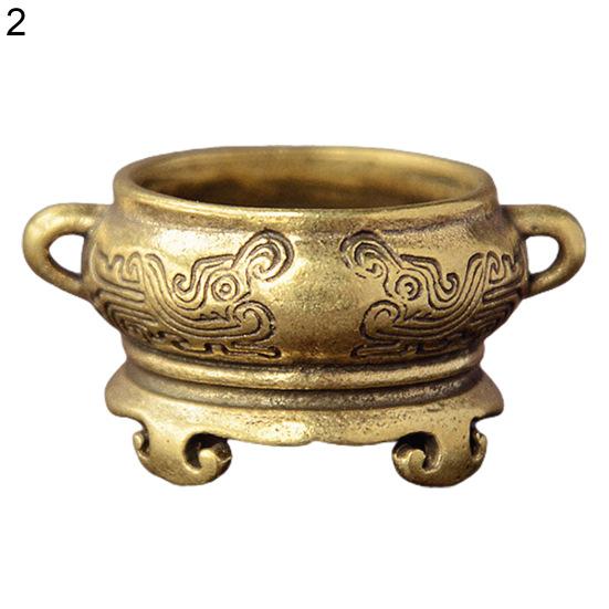 Полезная мини-традиционная курильница с узором лотоса для офиса