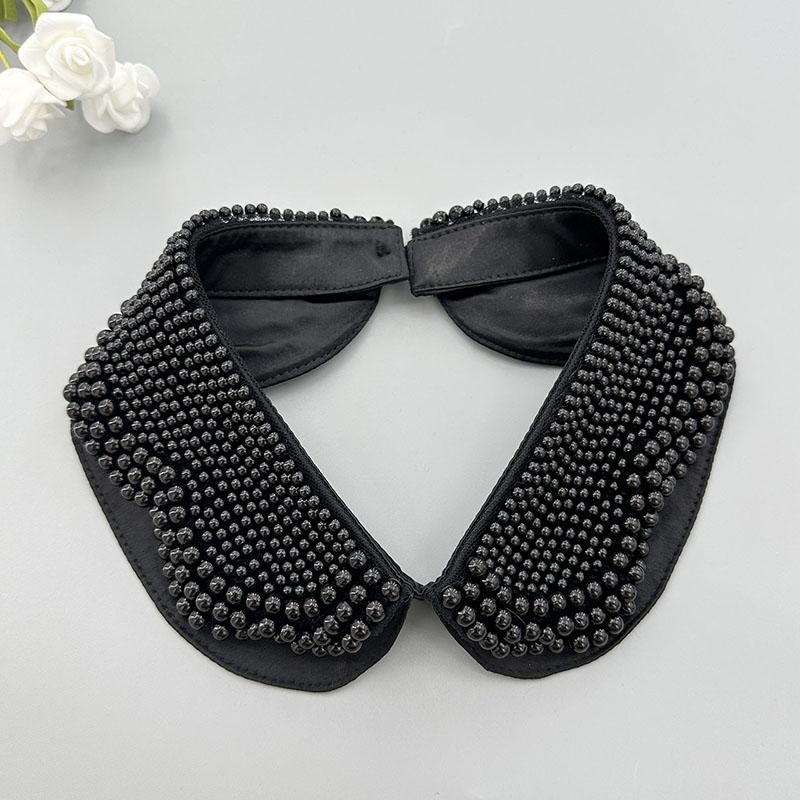 Pearl Women Shirt False Collars Crystal Removable Collar Women Necklace Fake Collar Detachable Diamond Clothing Accessories