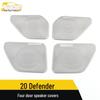 Defender 4-Door Stainless Steel Speaker Cover for 20 Models