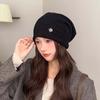 Thickened Slouchy Beanie Hat Breathable Baggy Skullies Bonnet Korean Style Cap  Skiing