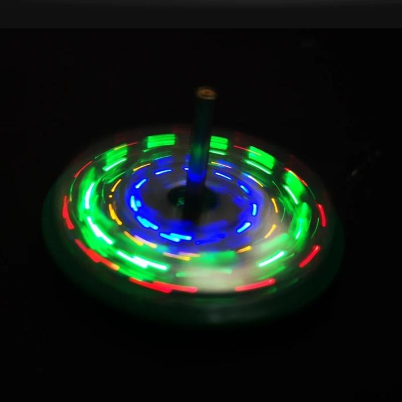 Электронный комплект для самостоятельной сборки светодиодного гироскопа, сварочный комплект для самостоятельной сборки, вращающийся фонарь, встроенные компоненты, проект по самостоятельной сборке электроники(без батареи)