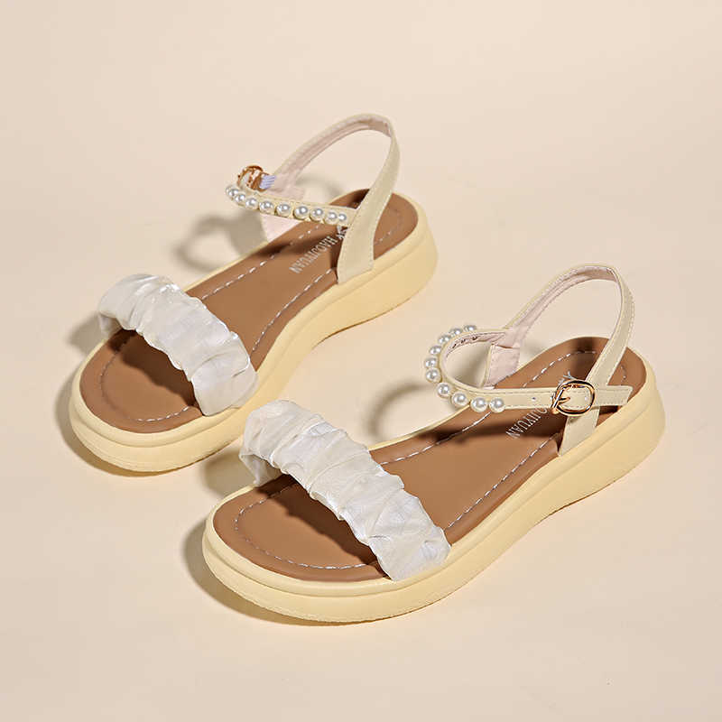 Fashion Normal Leather Outdoor Sandal Women Summer Slippers For Womans Shoes Women Trainer Sneakers Sport Brand Name Sapatenes