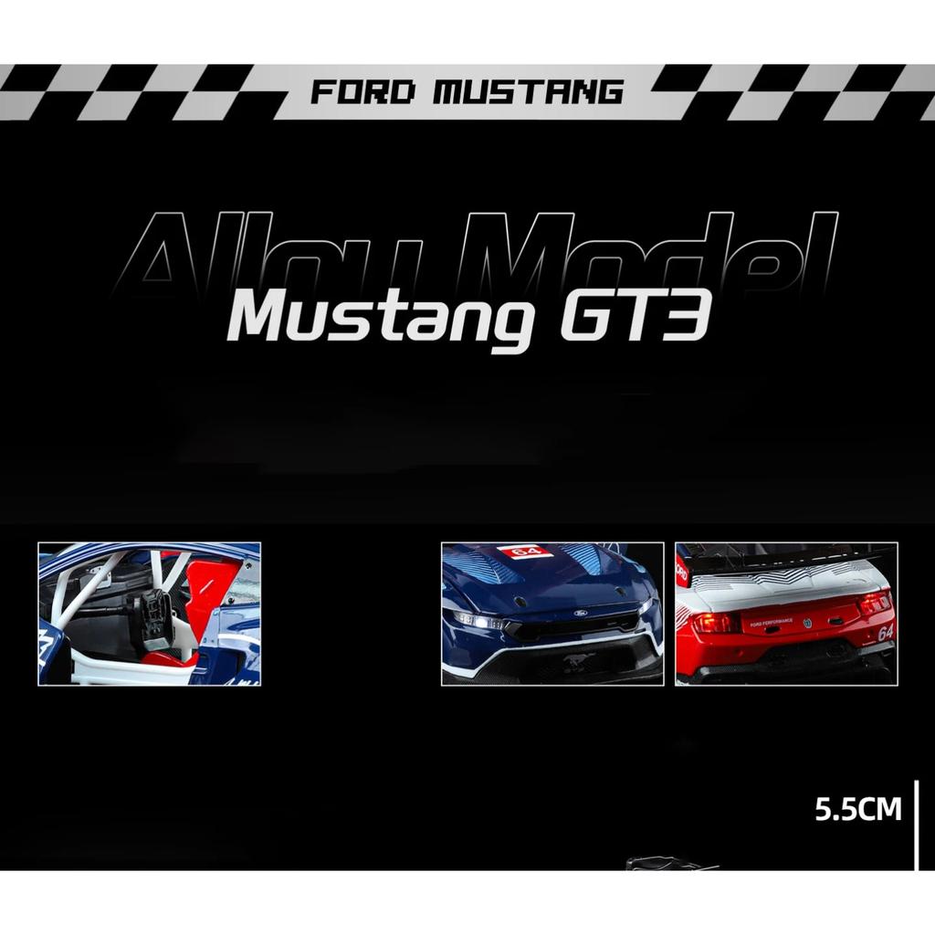 НОВЫЙ 1/24 Ford Mustang GT Легкосплавная Модель Гоночного Автомобиля Игрушка Литье под Давлением Металлическое Литье Звук и Свет Автомобильные Игрушки Для Детей Транспортное Средство