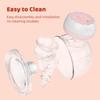Wearable Breast Pump Hands Free Electric Breast Pump for Breastfeeding 4 Modes 12 Suction Level Low