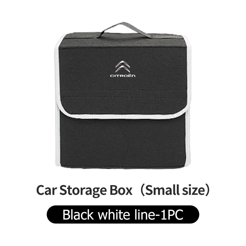 Felt Car Trunk Storage Box Folding Travel Organizer Tool Case For Citroen Jumper Celysee Cactus Picasso Aircross Saxo Grand