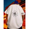 Men'S Plus Size Short Sleeve T-Shirt  Summer Collection Featuring a Easy Graphic Logo Design