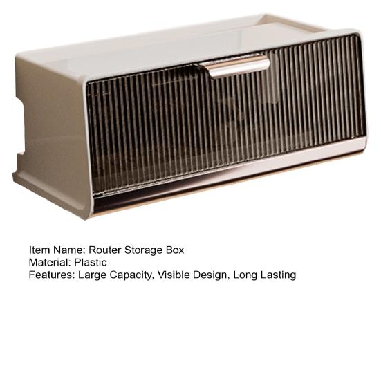 Коробка-органайзер для маршрутизатора Wi-Fi, гладкий край, долговечный, многоцелевой